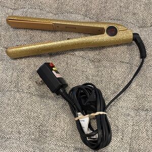 Chi golden glitter hair straightener
